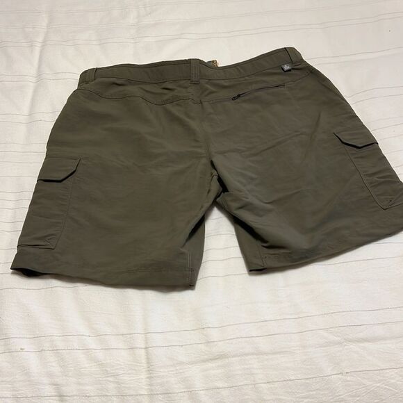 North Face Paramount II Cargo Shorts, Taupe Green - Picture 3 of 9